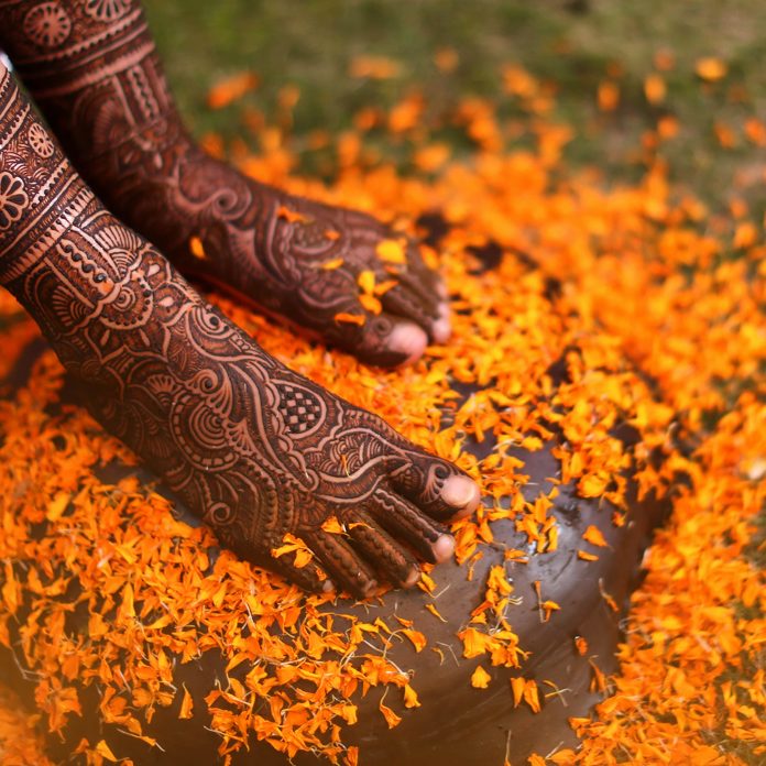 Foot Mehndi Designs