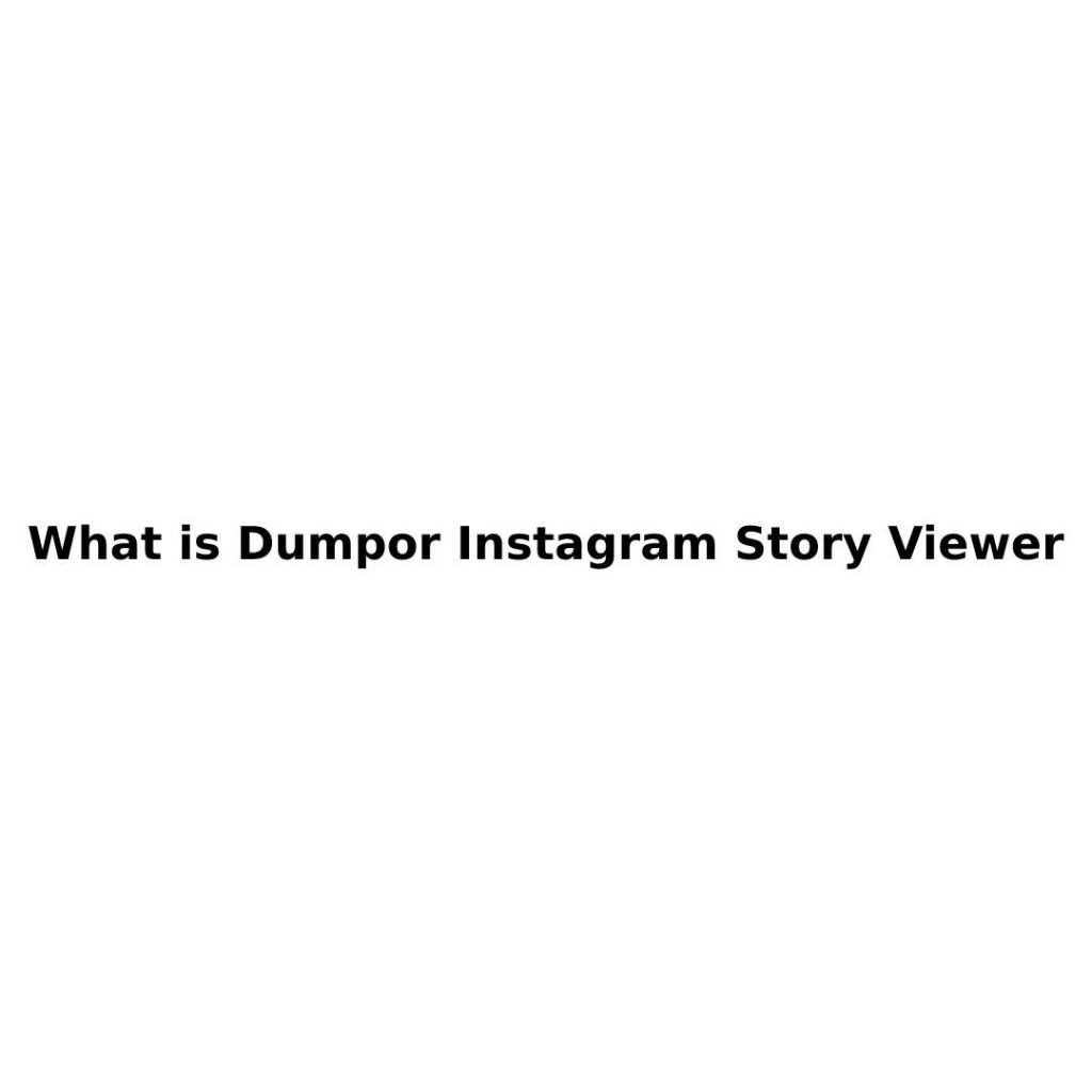 Dumpor