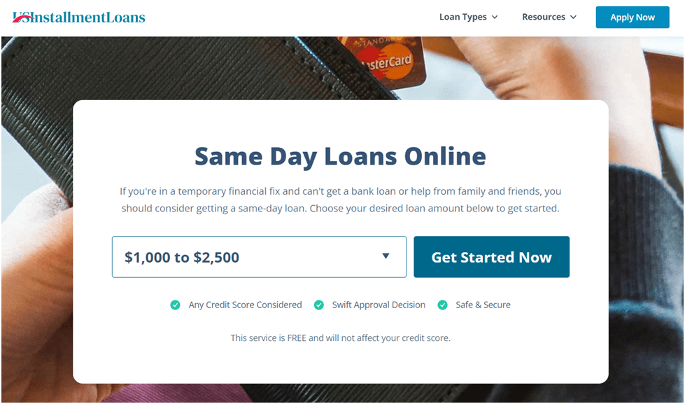 Same Day Loan Today