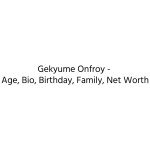Gekyume Onfroy