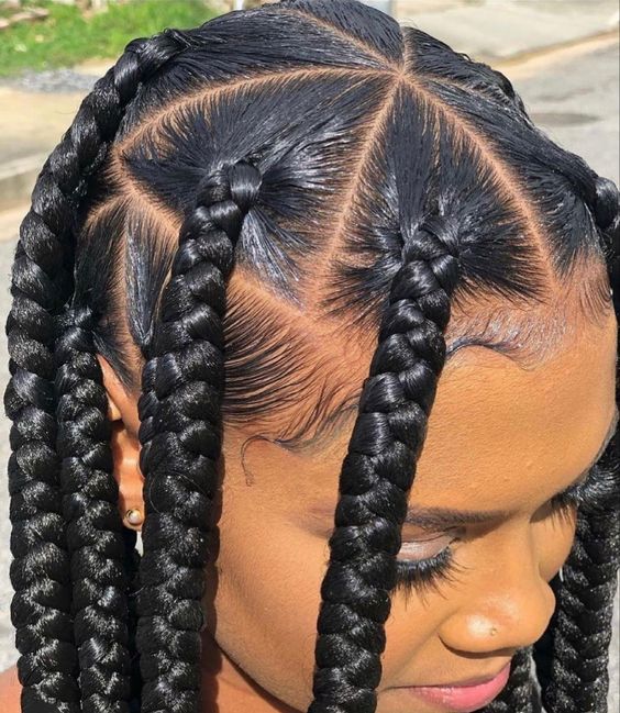 Curly Box Jumbo Braids