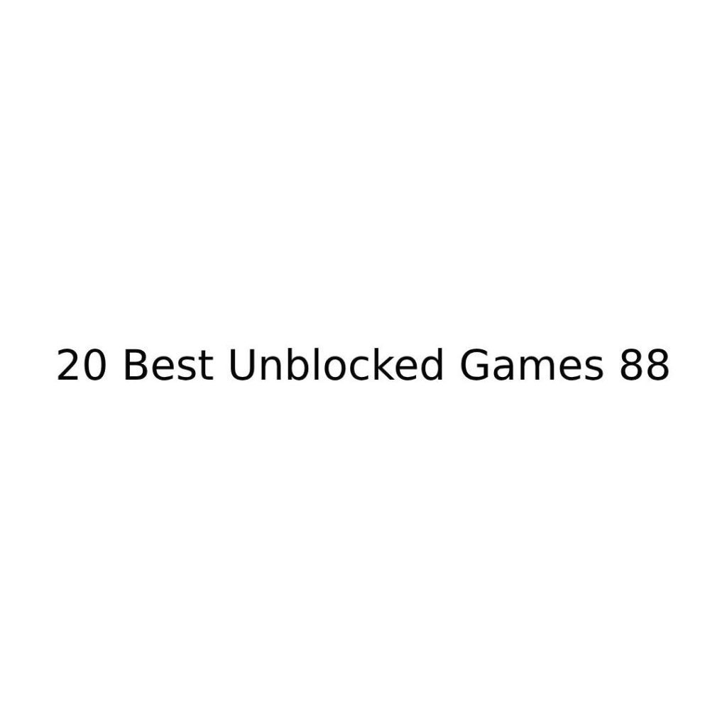 unblocked games 88