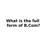 B.Com