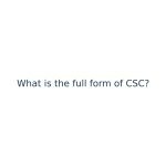 CSC
