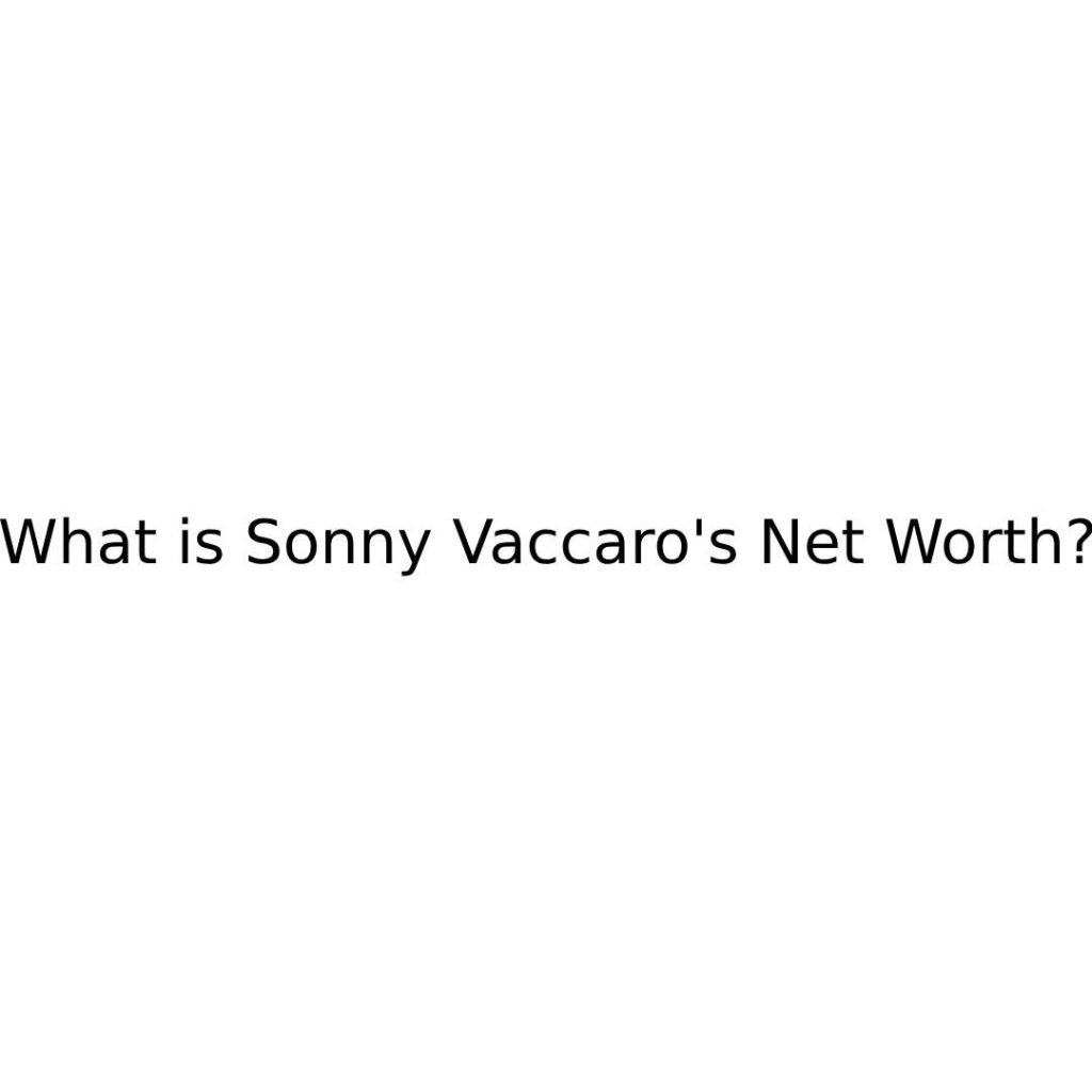 Sonny Vaccaro