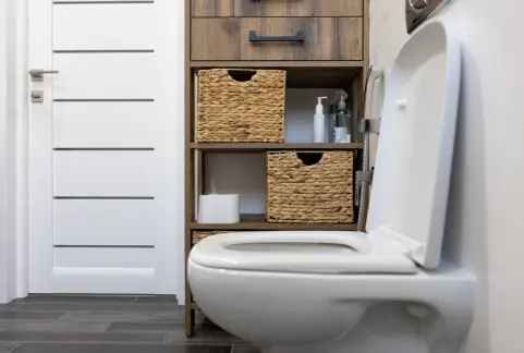 Over the Toilet Storage